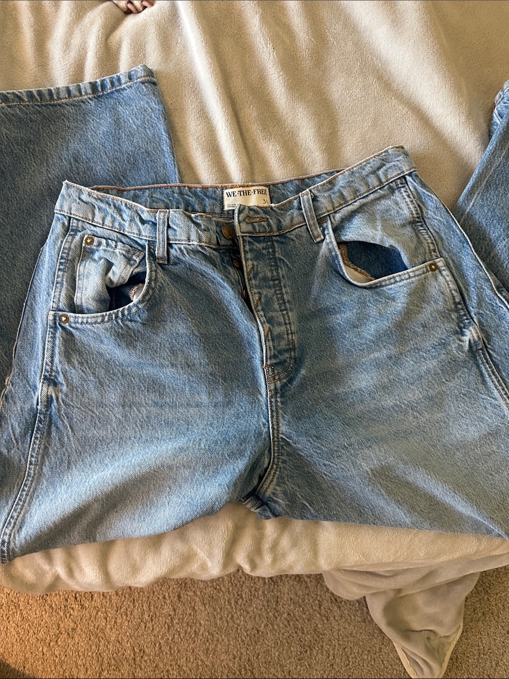 We the Free Barrel Jeans 31 - Picture 2 of 8